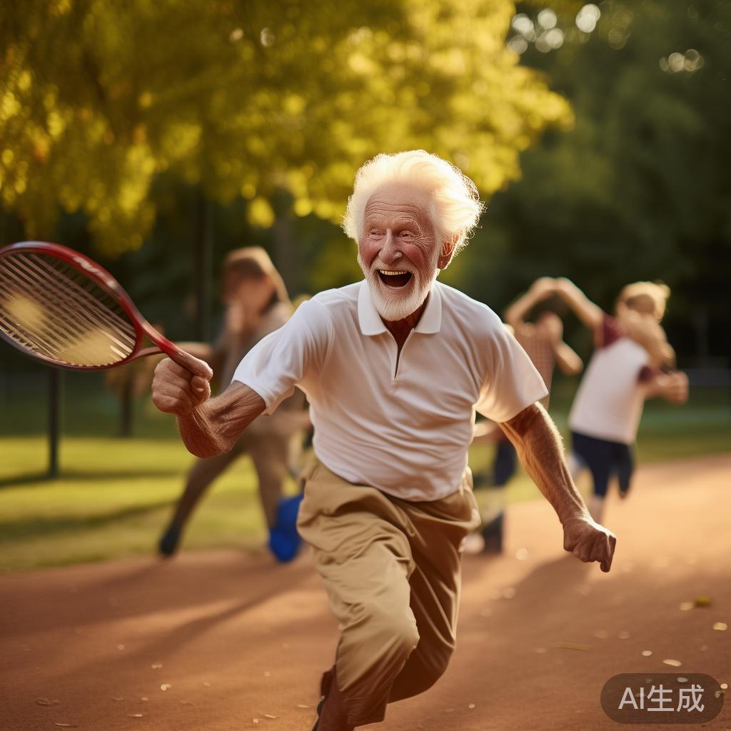 青春的魅力不仅属于年轻一代，也能在岁月的长河中熠熠