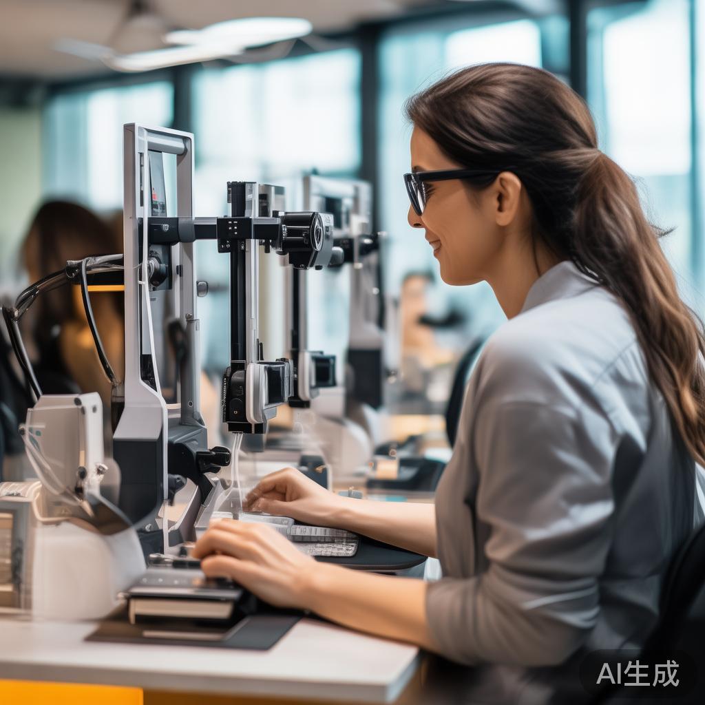 智丹博眼镜店拥有先进的验光设备,&nbsp;提供专业的验光服